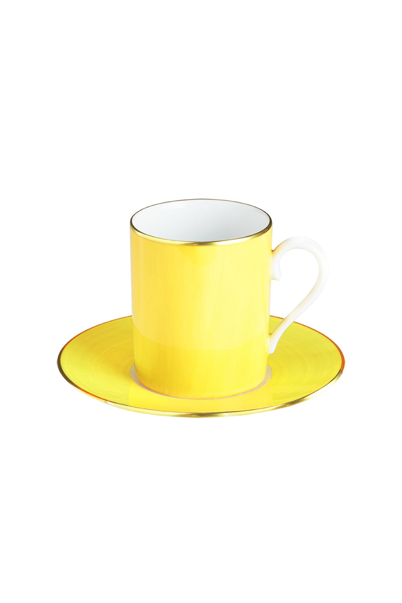 R. Haviland and C. Parlon present Lexington in Citron yellow: hand-painted and banded plates to complement a wide range of décor.