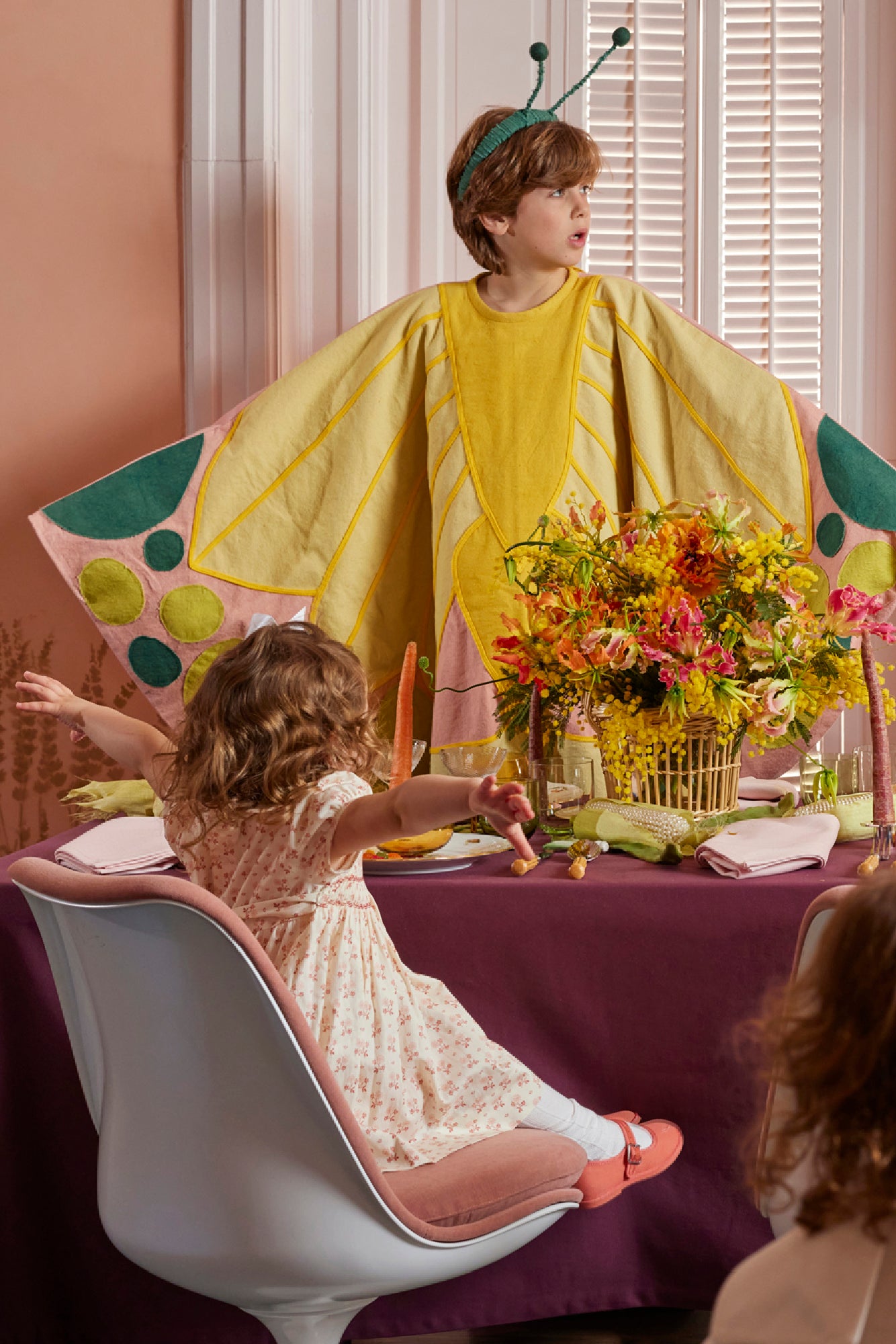 Spring inspired tablescape.