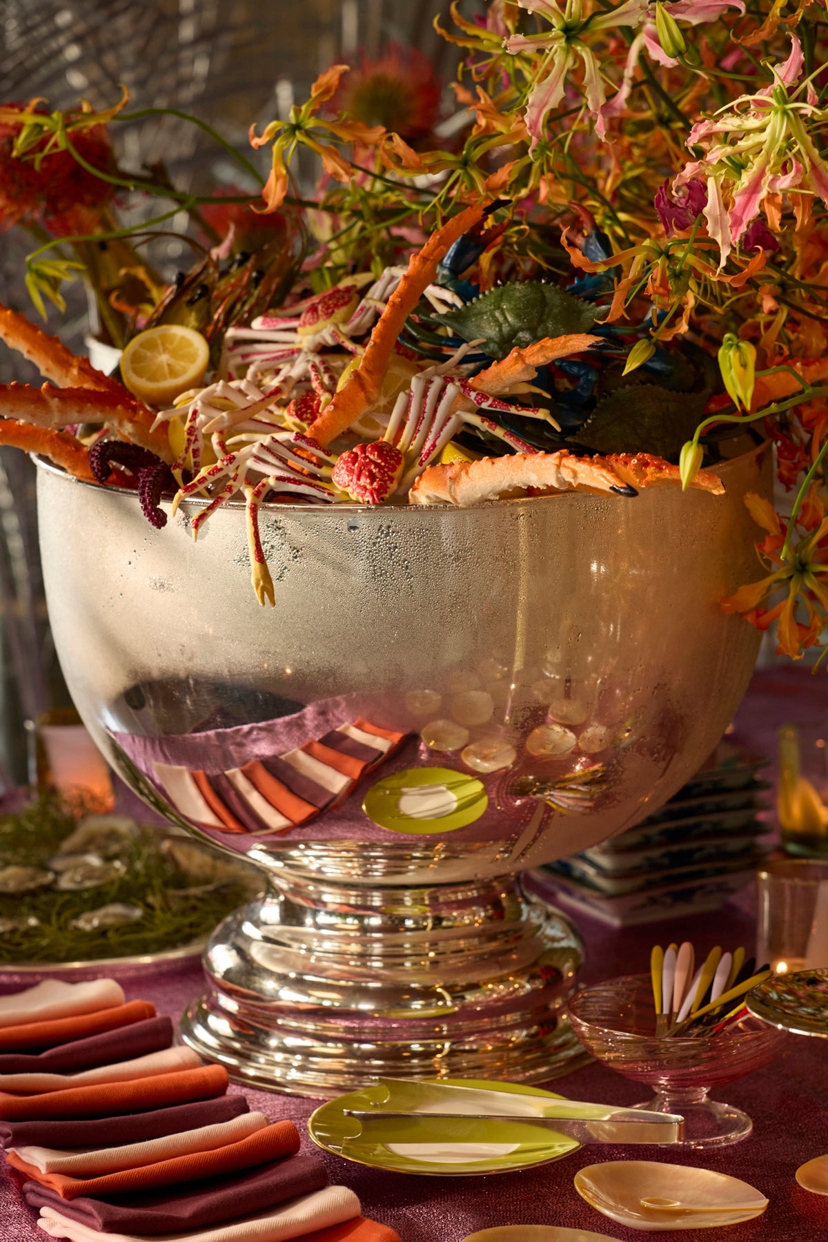 SET OF 6 APERITIF FORKS