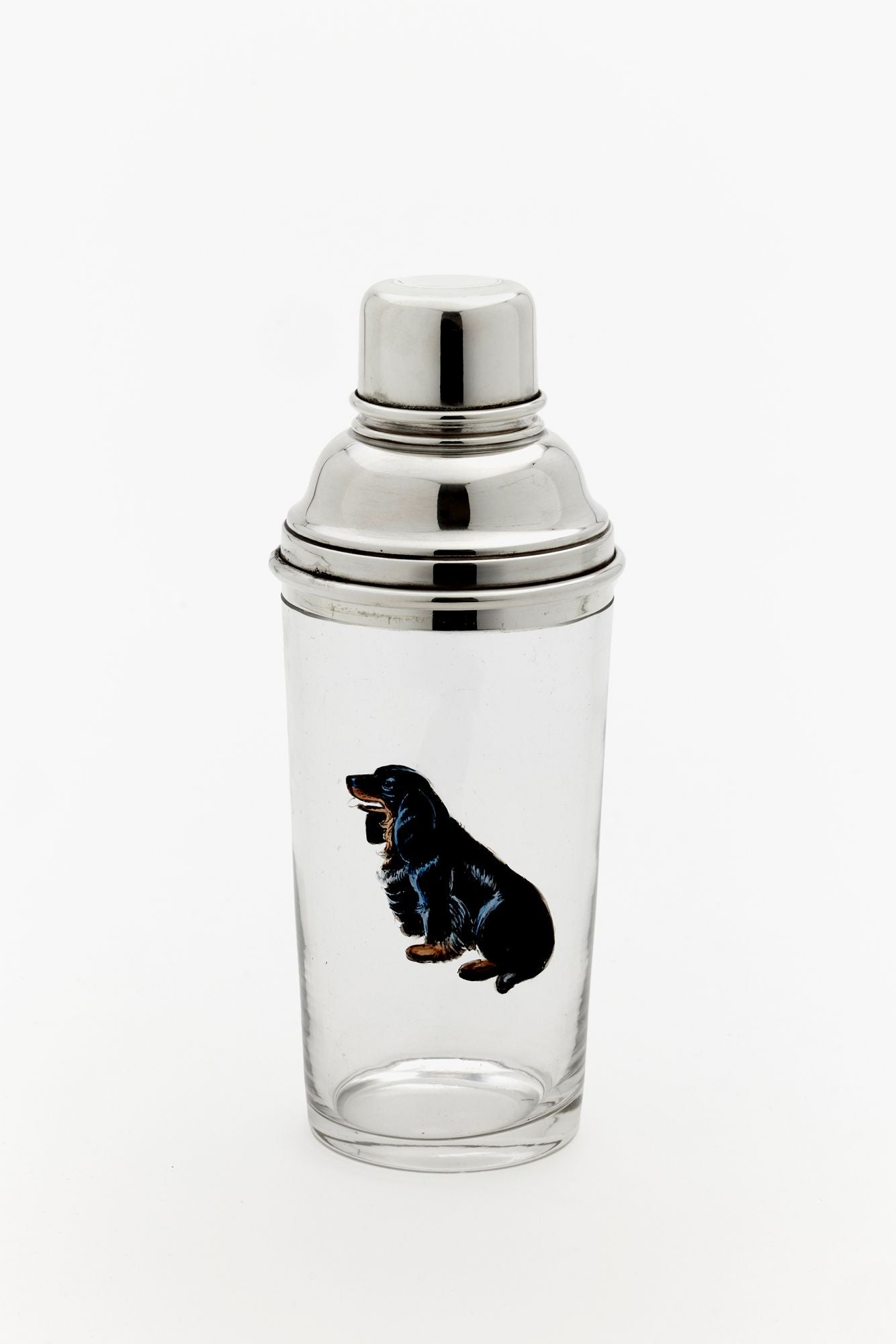 VINTAGE BIRD DOG COCKTAIL SHAKER.