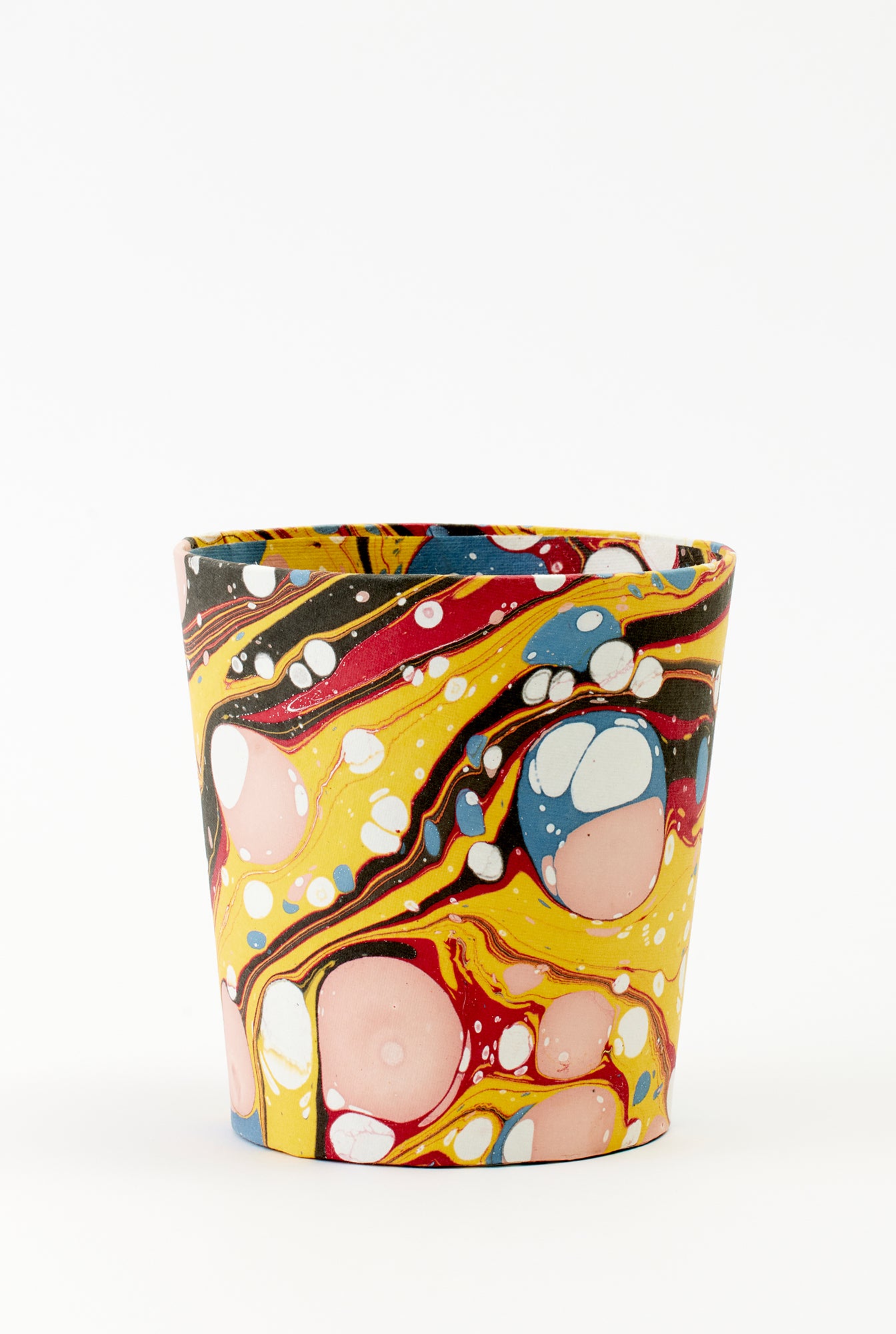 MARBLED PAPER CACHEPOT