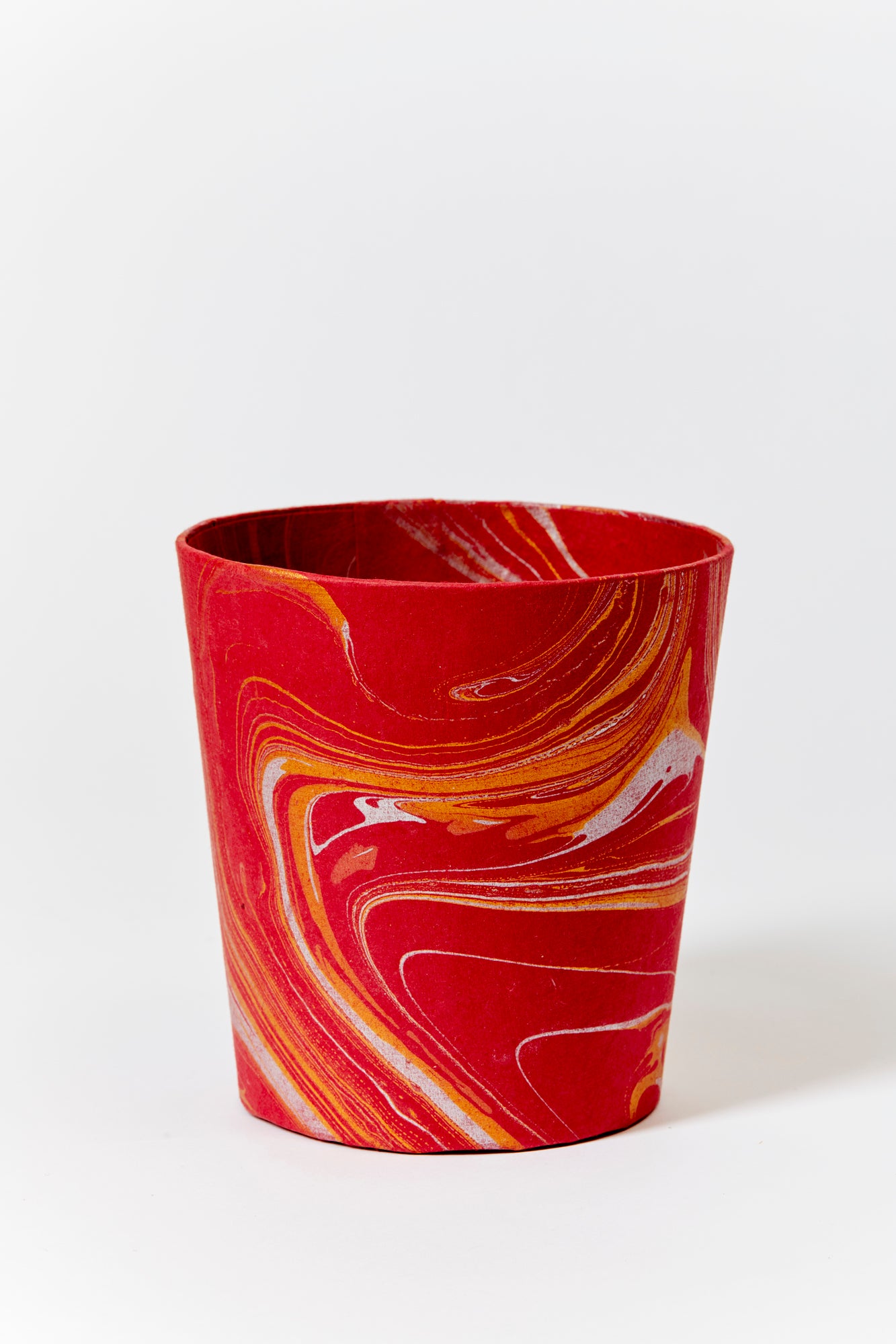 MARBLED PAPER CACHEPOT