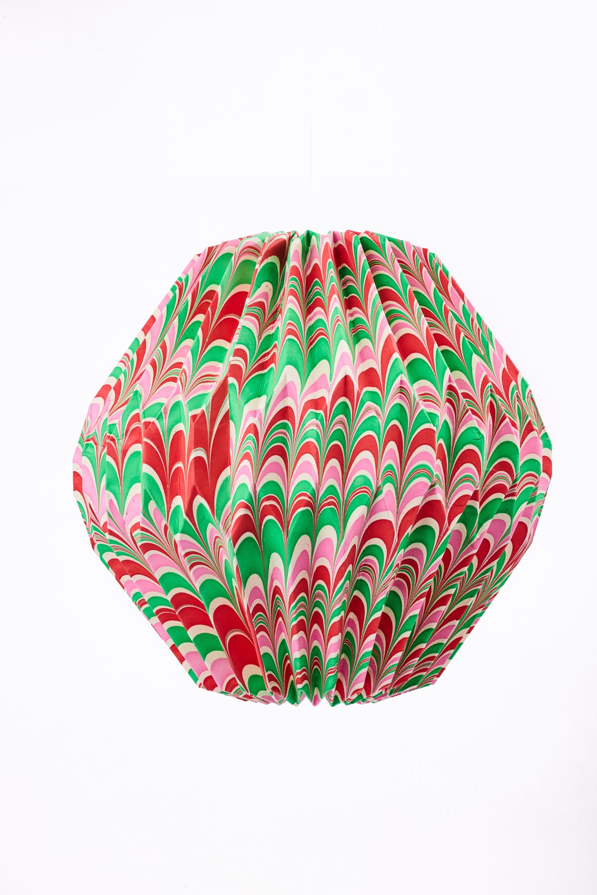HOLIDAY MARBLED PAPER LANTERNS