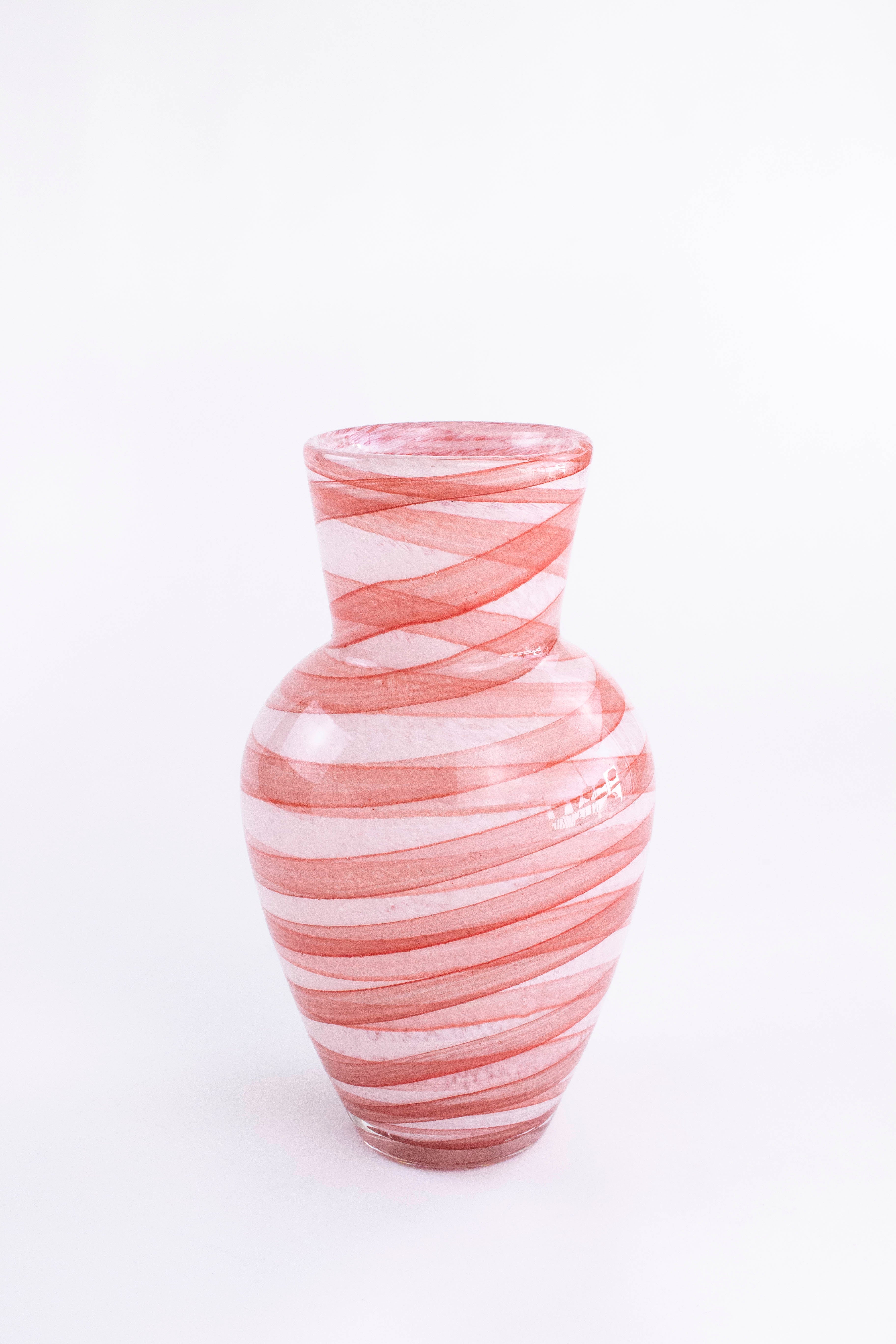 VINTAGE MURANO SWIRL VASE