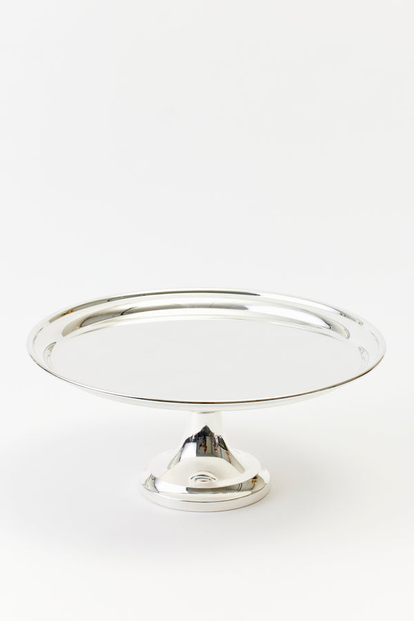 VINTAGE ENGLISH SILVER CAKE STAND