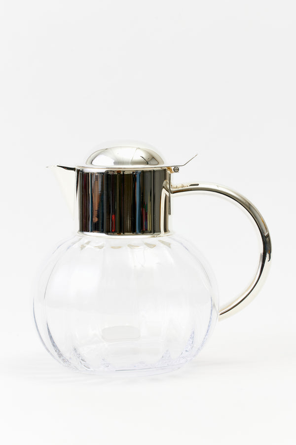 SILVER ICED BEVERAGE PITCHER