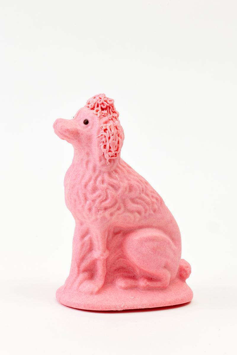 SOLID CHOCOLATE PINK POODLE