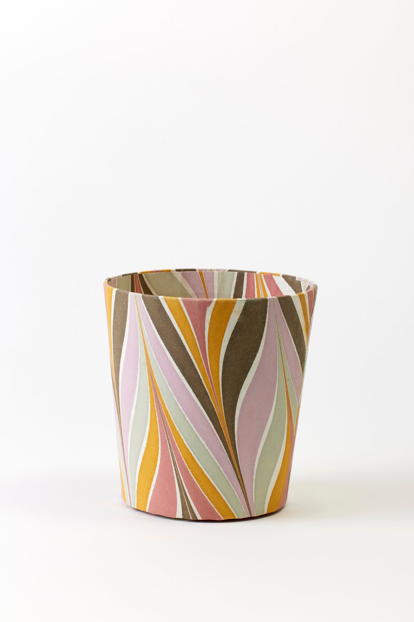 MARBLED PAPER CACHEPOT