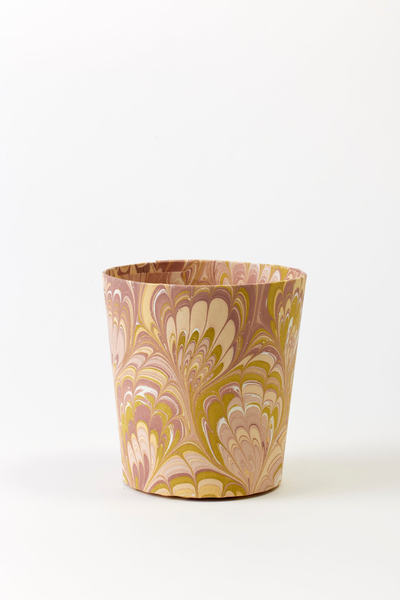 MARBLED PAPER CACHEPOT