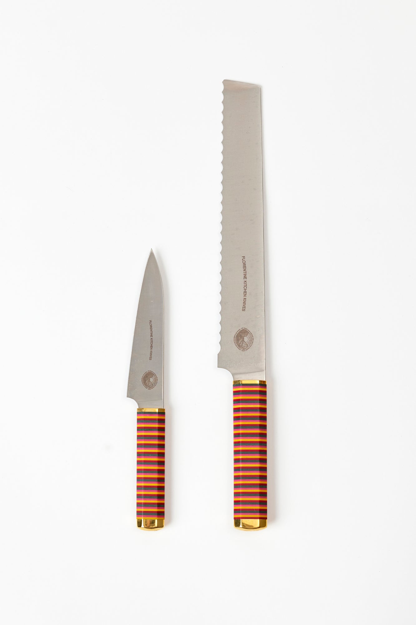 STACKED SERVING KNIVES