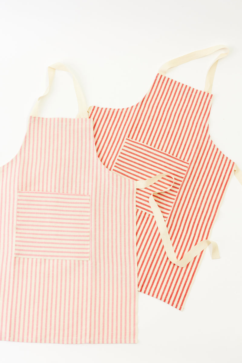 STRIPED APRON