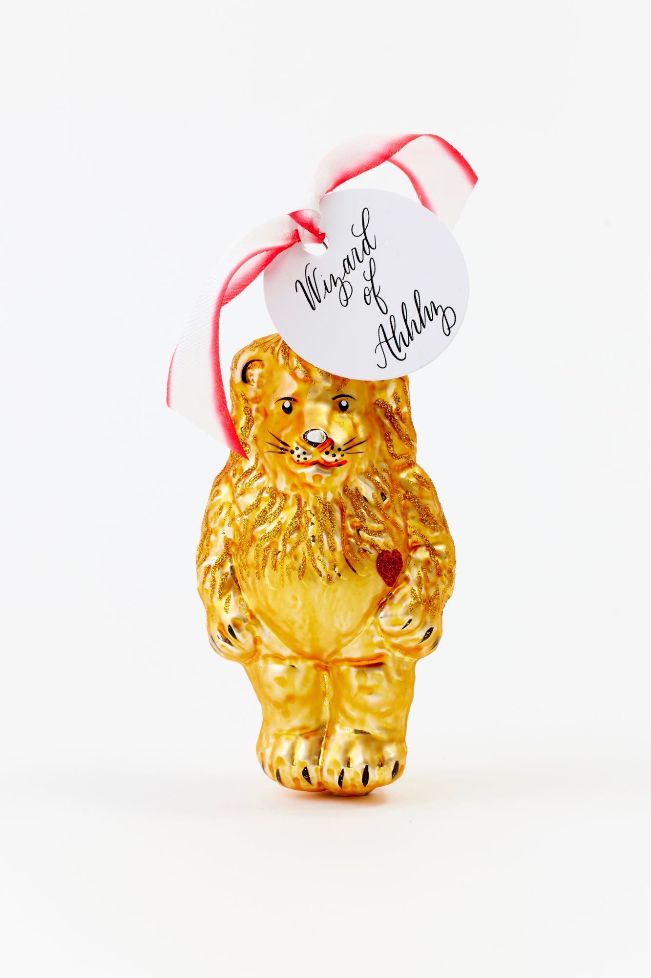 Wizard of Oz, lion ornament.