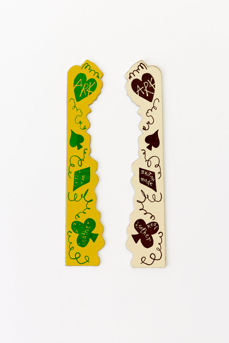 ROYALTY LEATHER BOOKMARKS