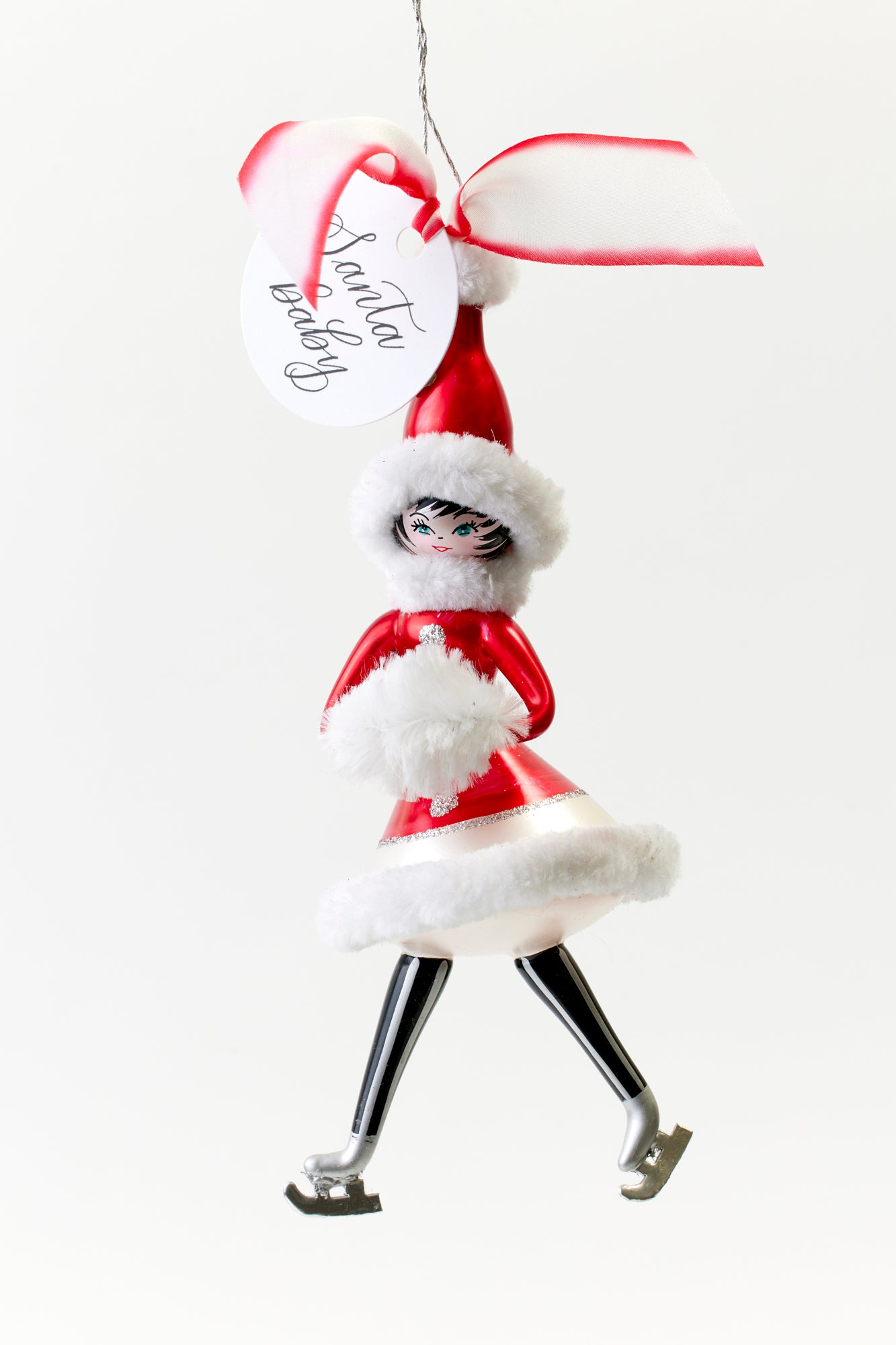 Santa baby ornament.