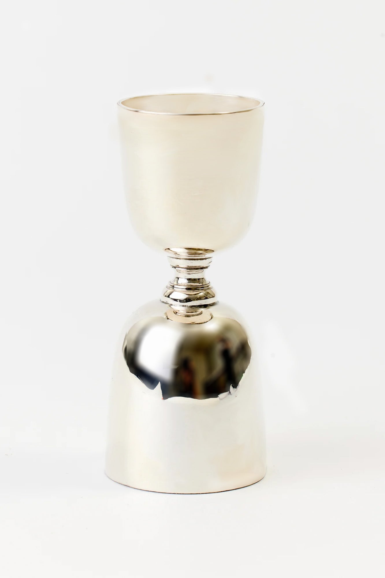 VINTAGE SILVER DOUBLE JIGGER