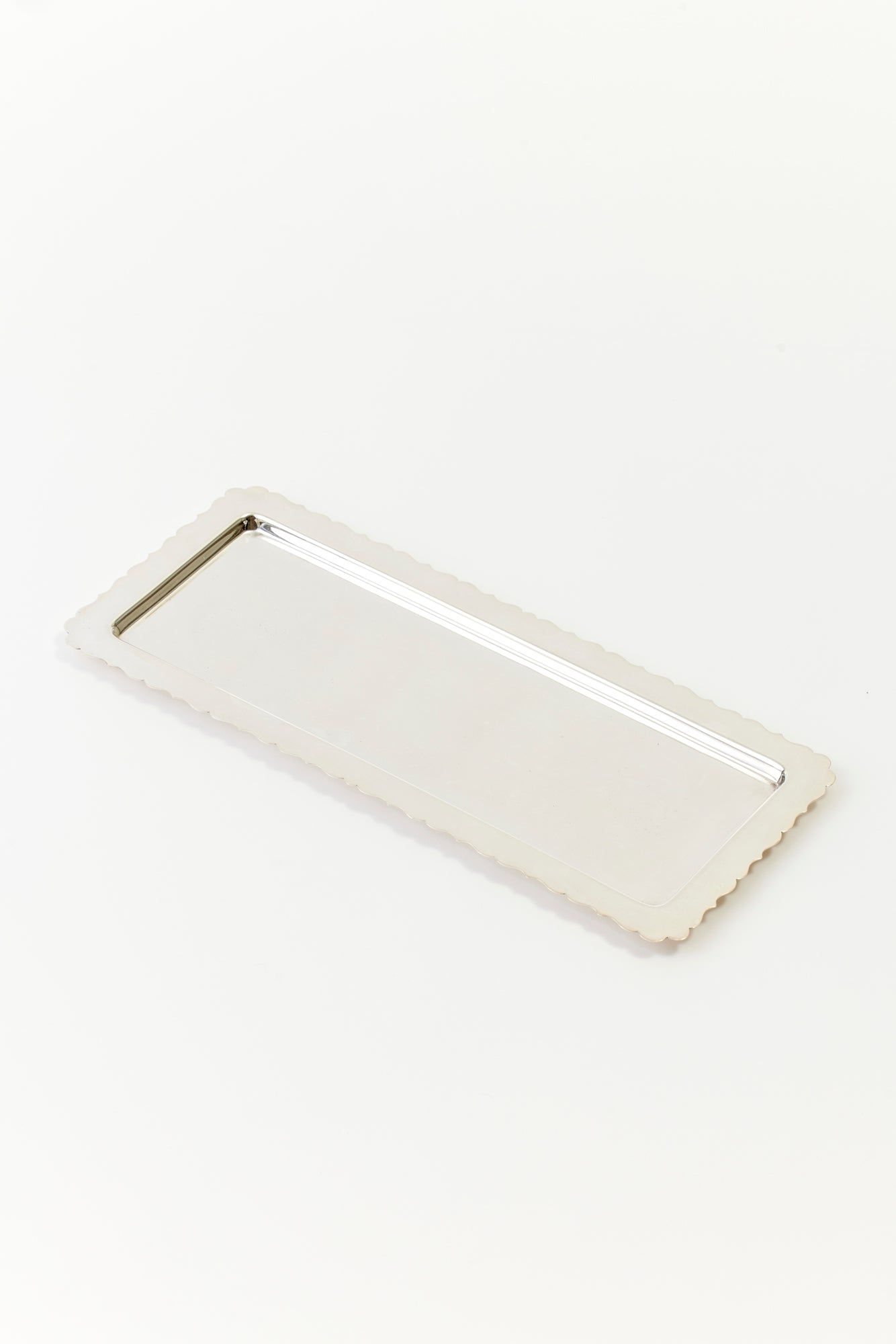 VINTAGE ENGLISH SILVER SANDWICH TRAY