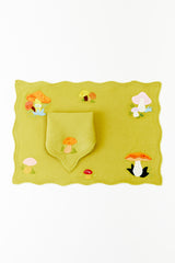 MAGIC SHROOM NAPKIN & PLACEMAT SET