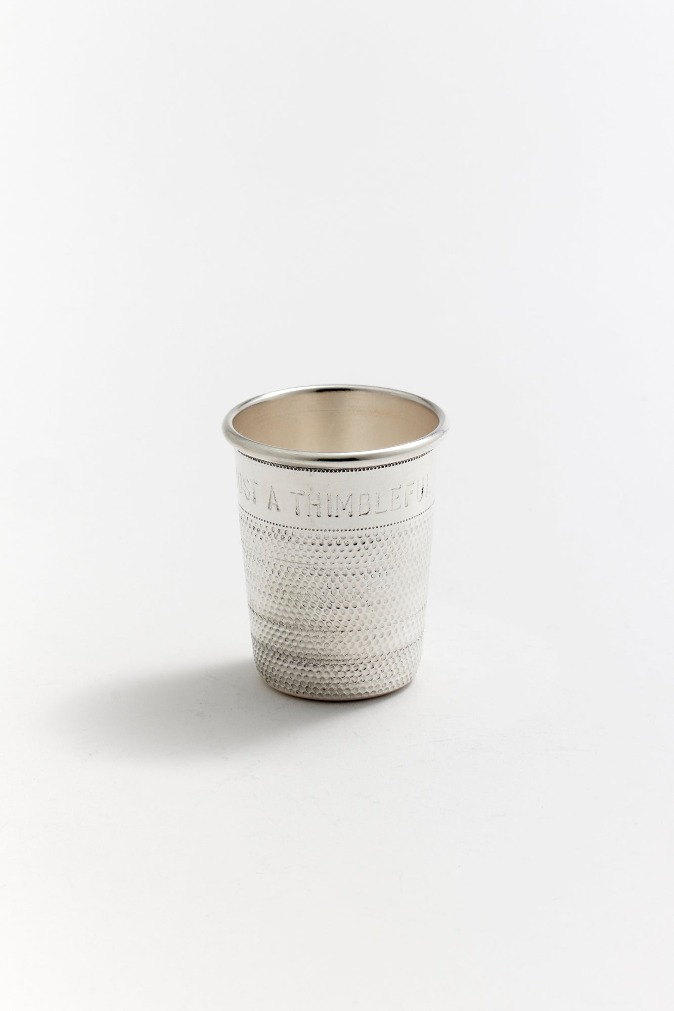 Thimble shot glass.