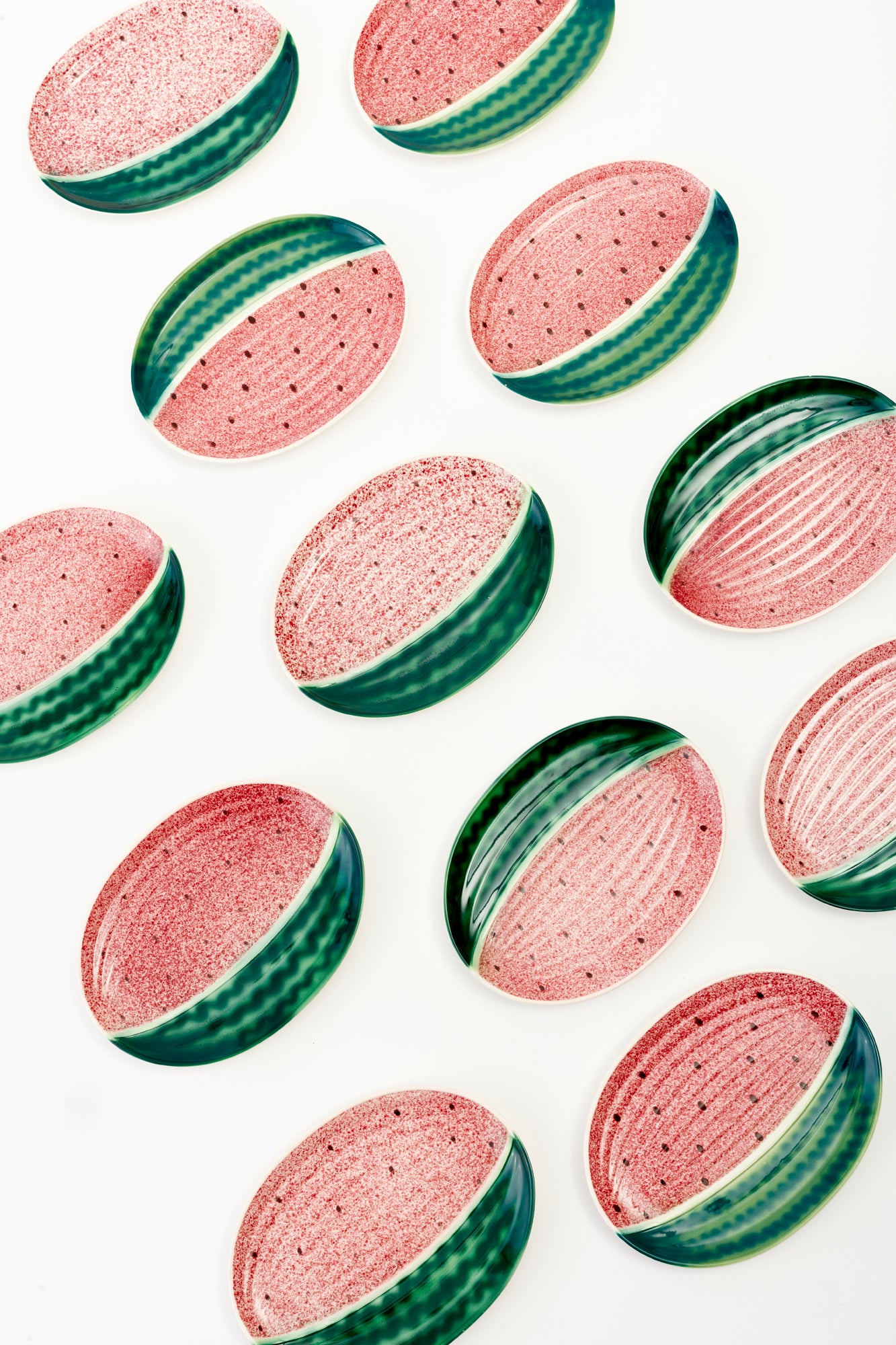 Vintage watermelon plates.