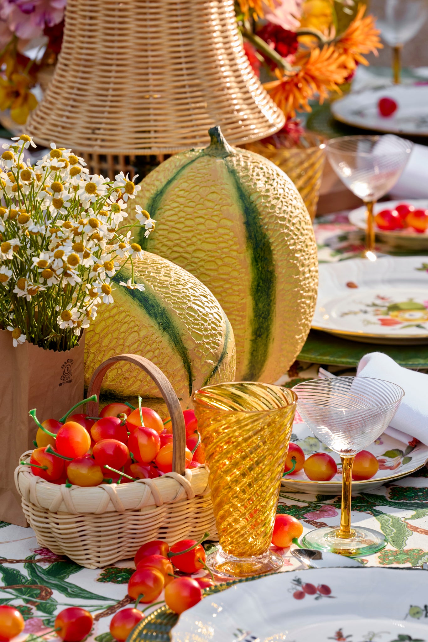 VINTAGE TROMPE L’OEIL “PAPER” BAG VASE