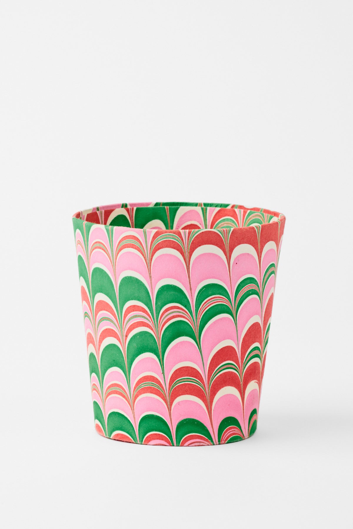 MARBLED PAPER CACHEPOT