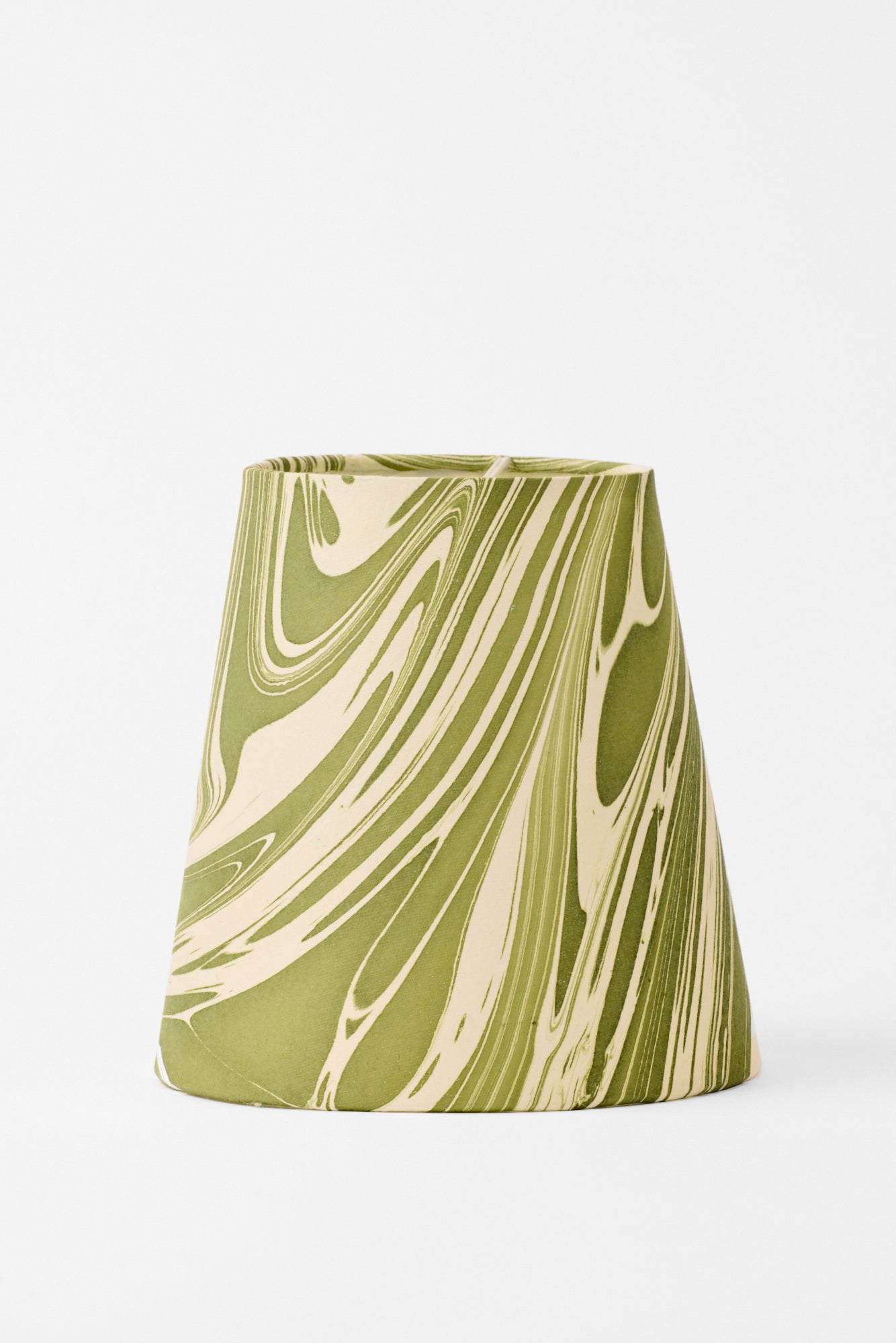 MARBLED PAPER CHANDELIER SHADE