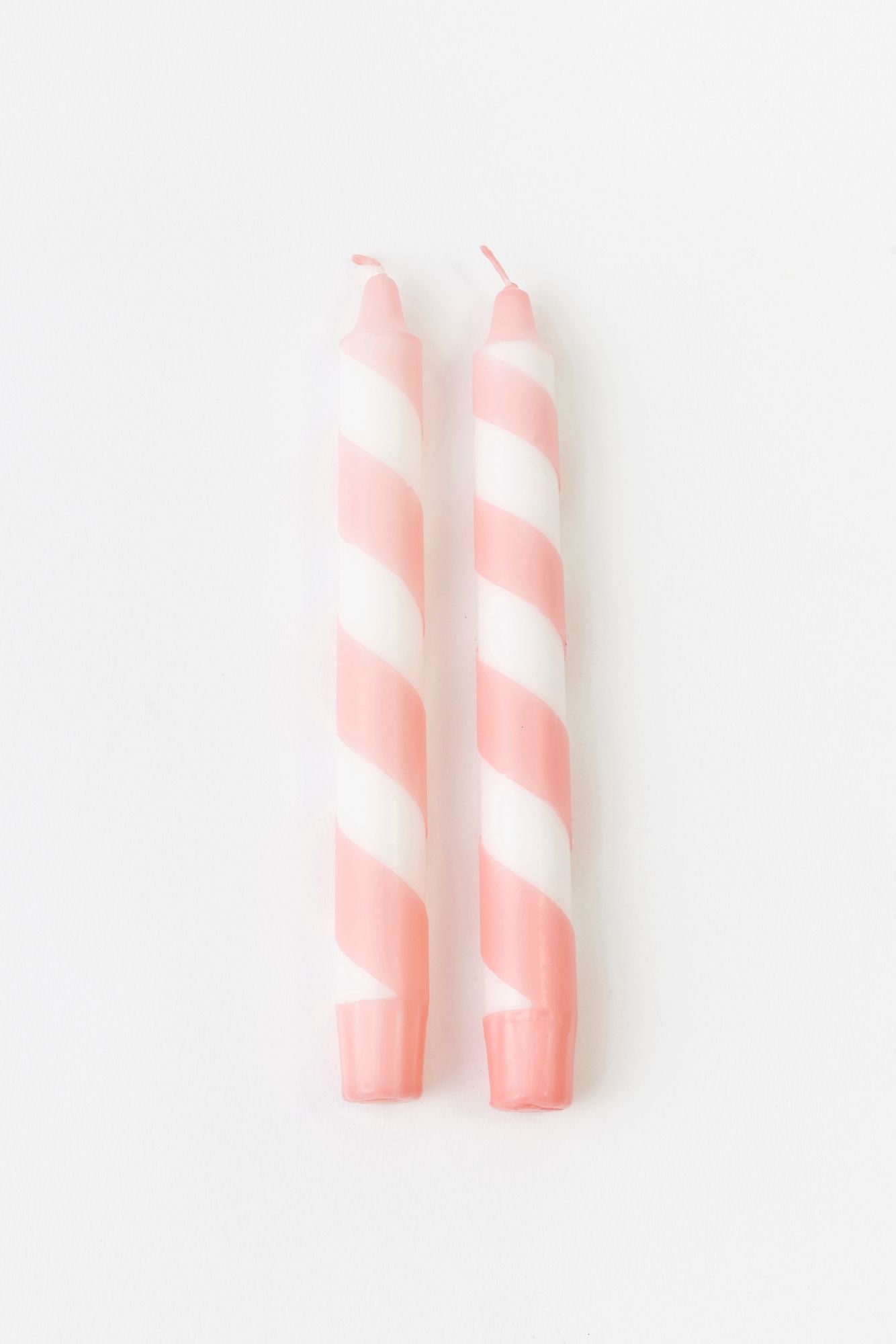 SET OF 2 CAROUSEL TAPERS.