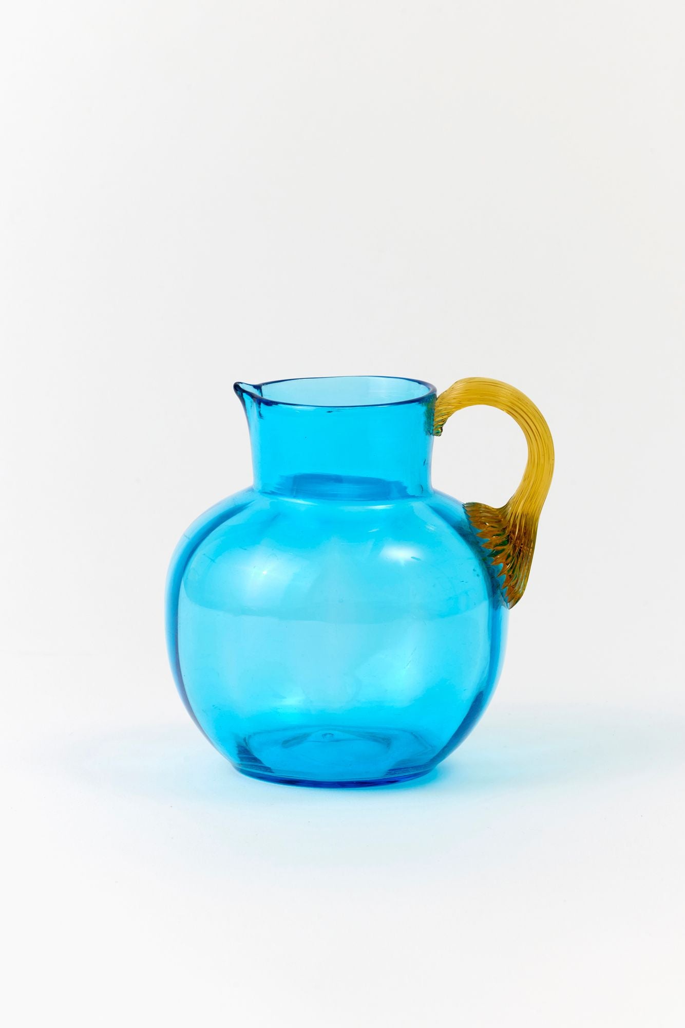 VINTAGE BOHEMIAN PITCHER.