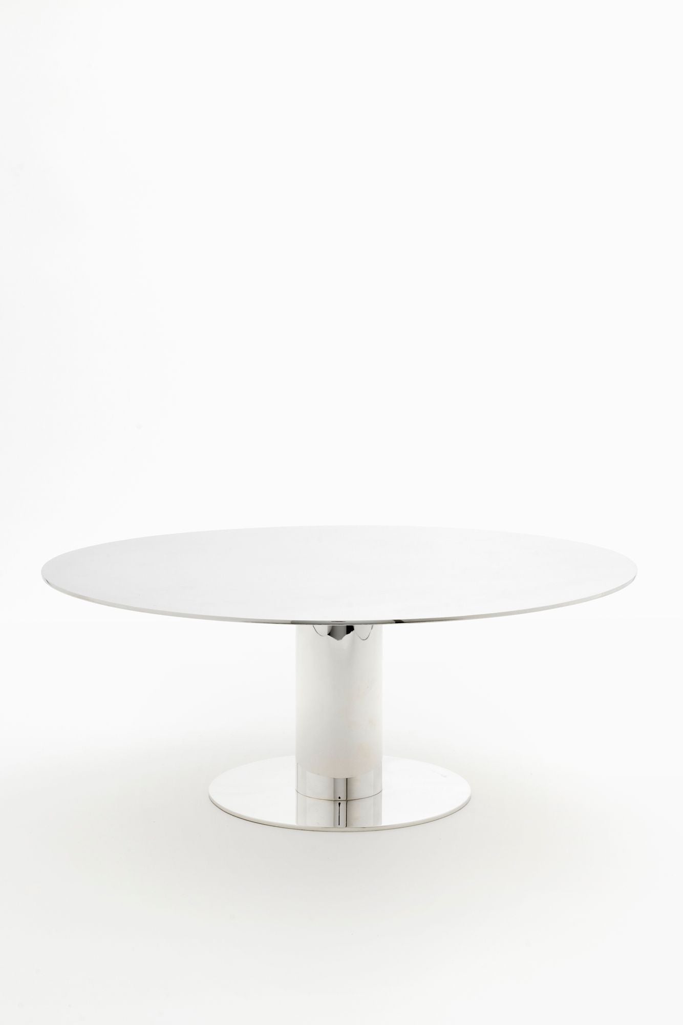 SILVER CAKE STAND.