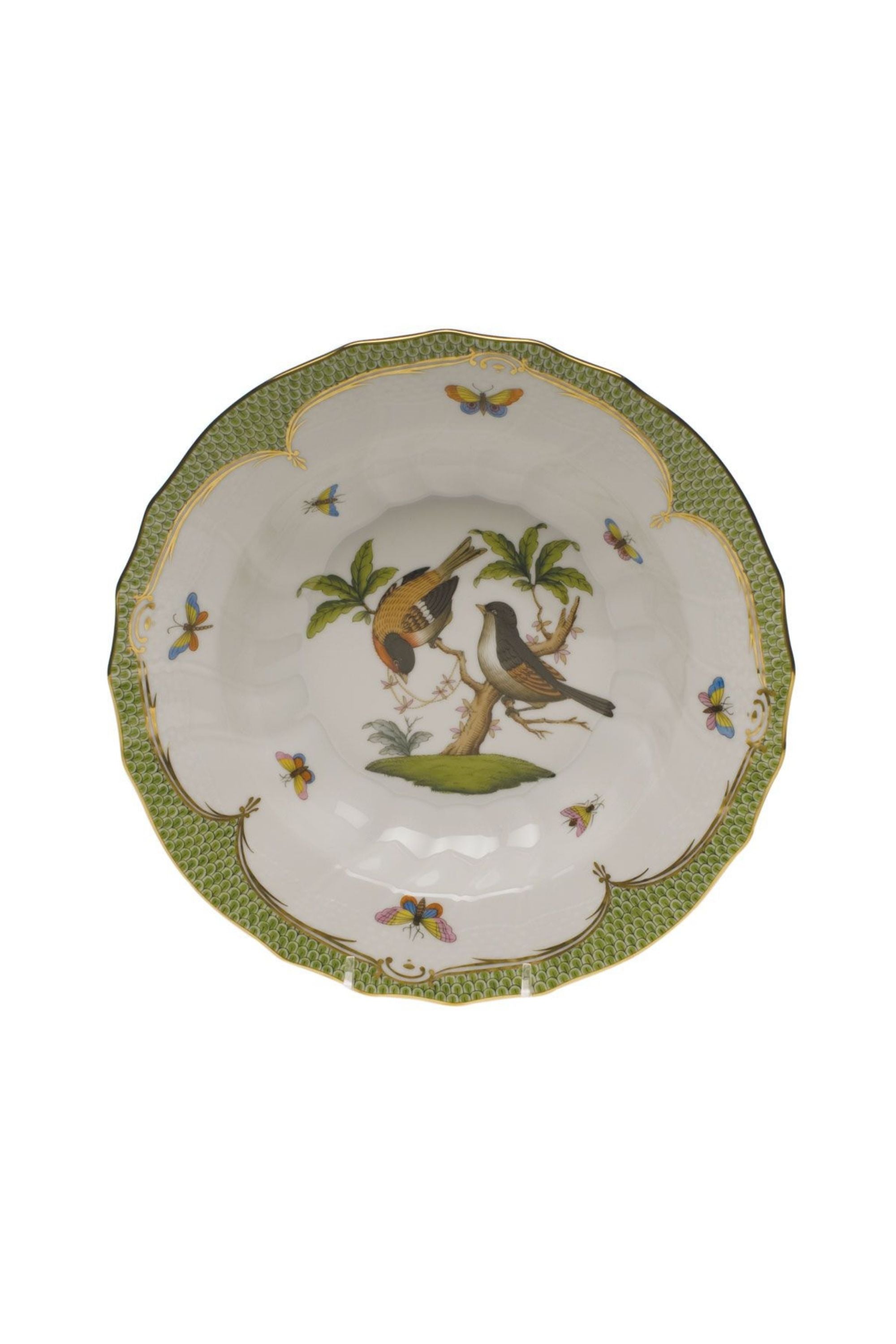 ROTHSCHILD BIRD GREEN DINNERWARE