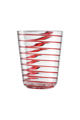 RED STRIPED TUMBLER