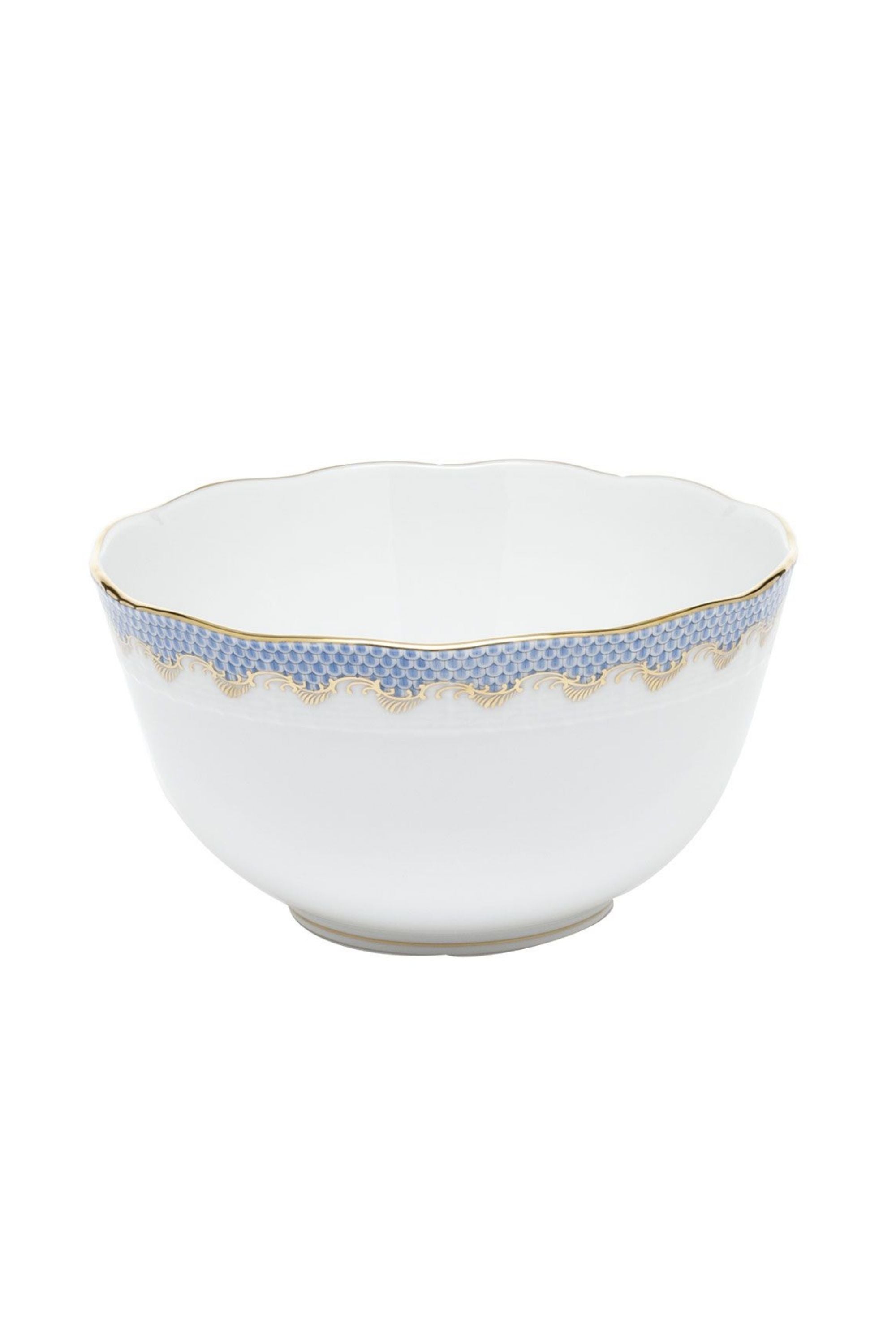 FISH SCALE LIGHT BLUE SERVING