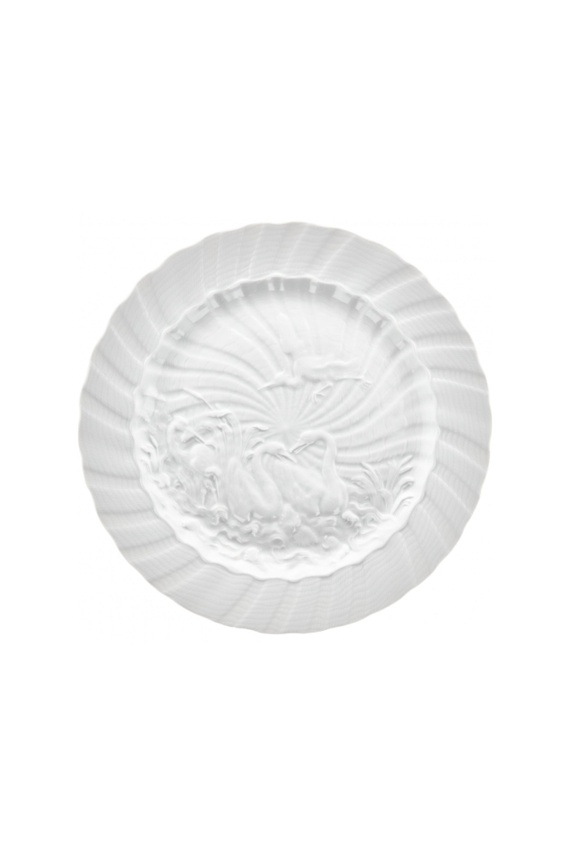 SWAN SERVICE WHITE DINNERWARE