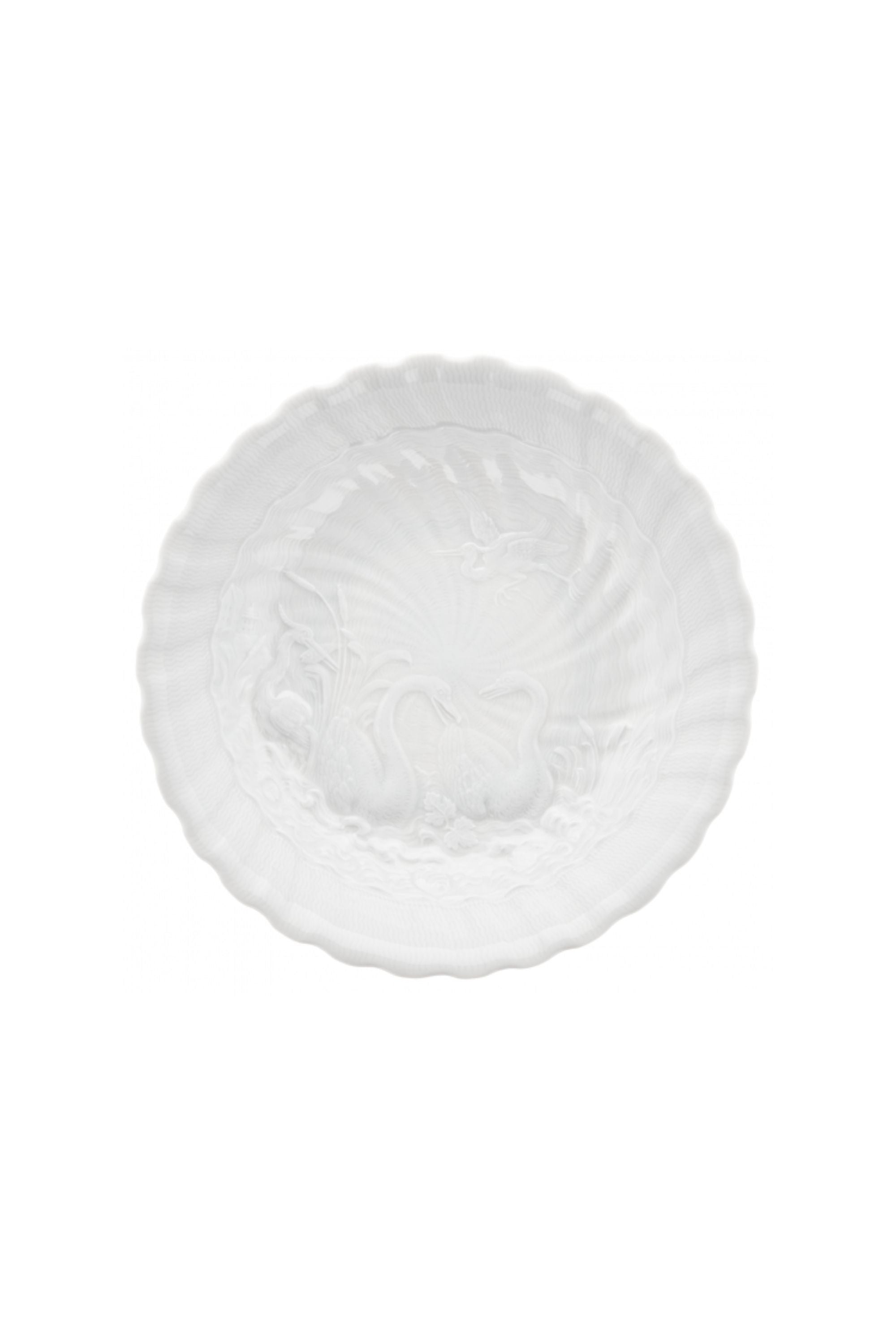 SWAN SERVICE WHITE DINNERWARE