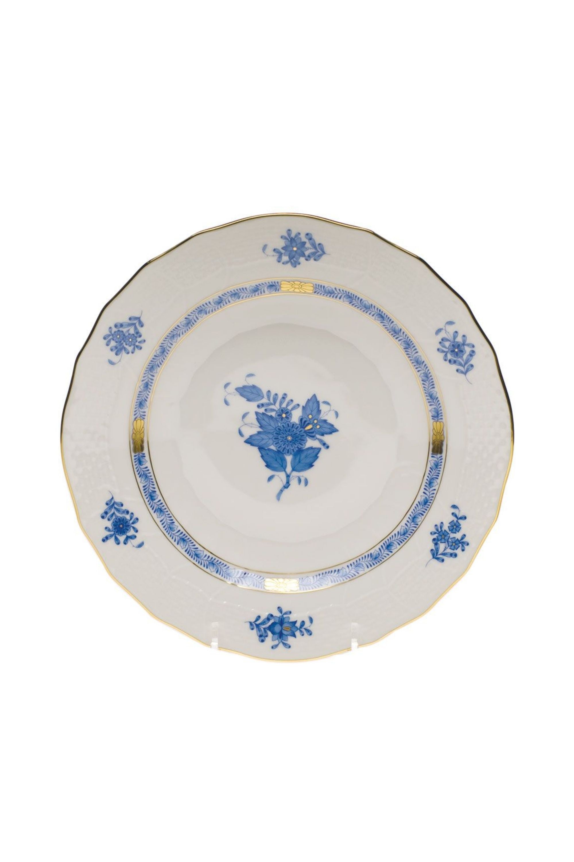 CHINESE BOUQUET BLUE DINNERWARE