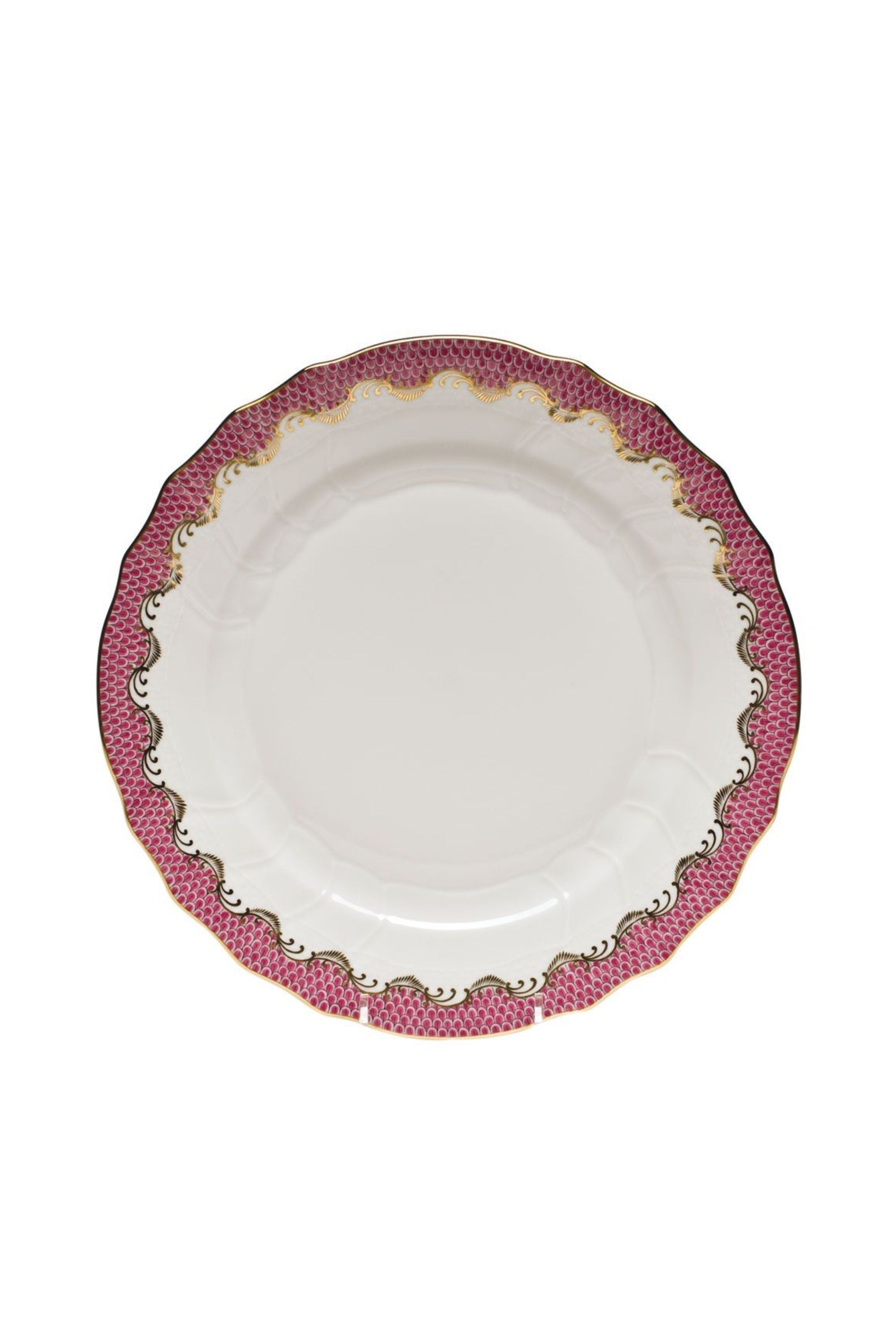 FISH SCALE PINK DINNERWARE