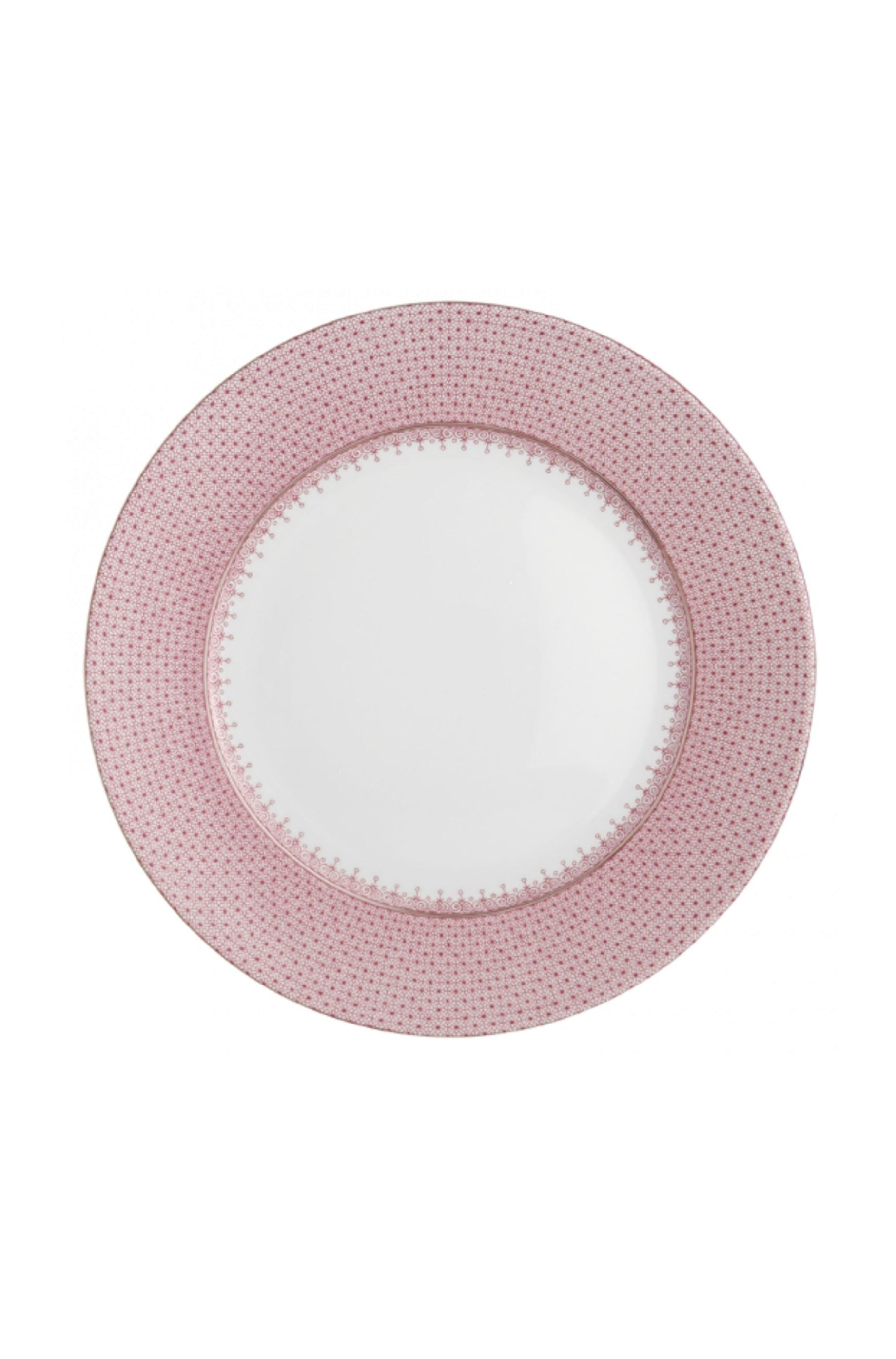 PINK LACE DINNERWARE