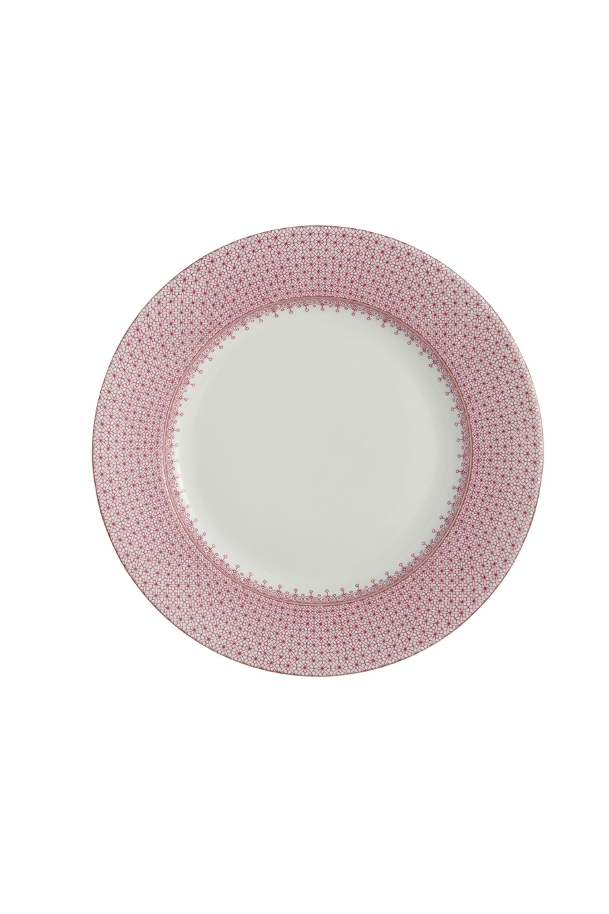 PINK LACE DINNERWARE