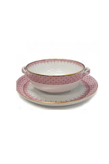 PINK LACE DINNERWARE