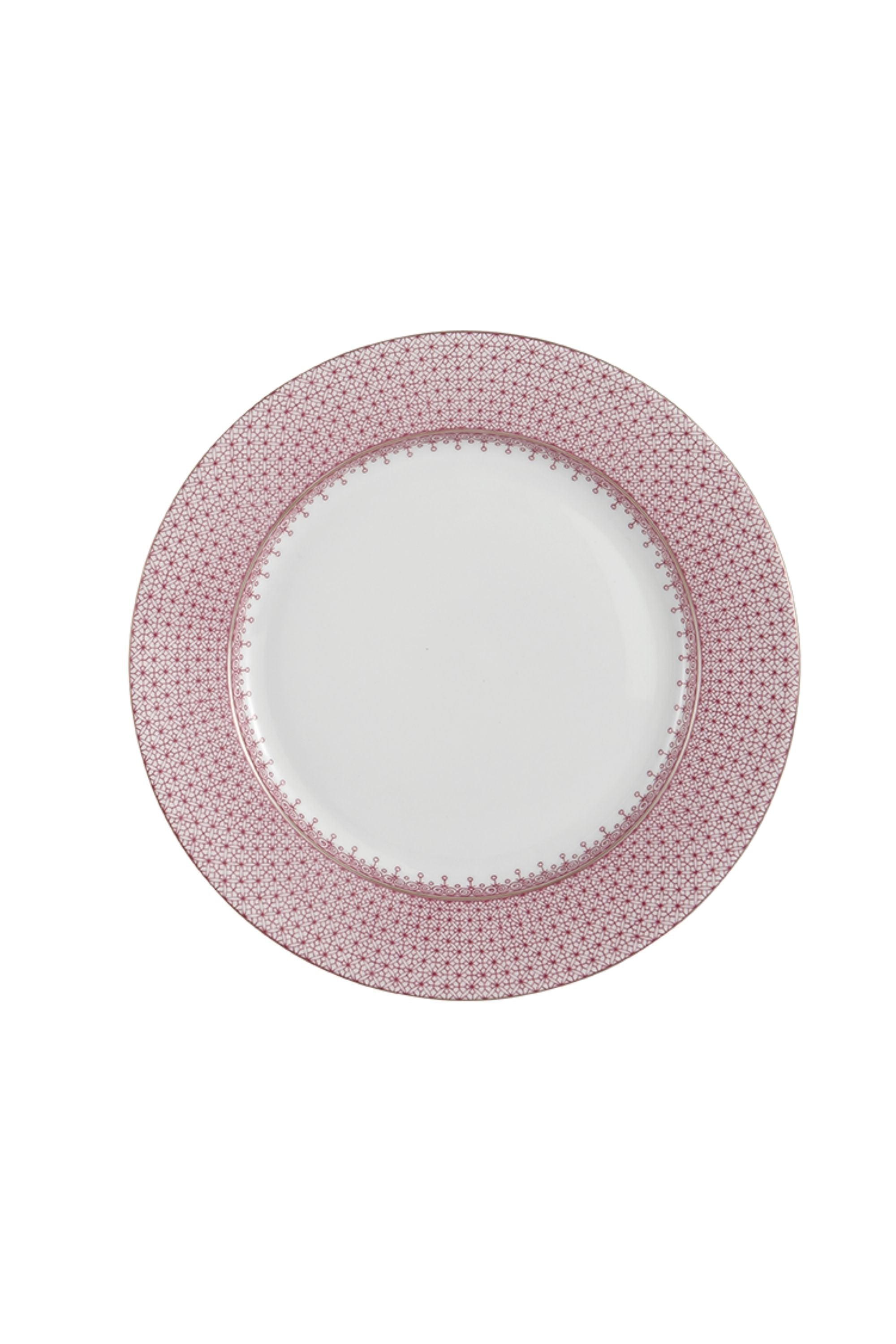 PINK LACE DINNERWARE