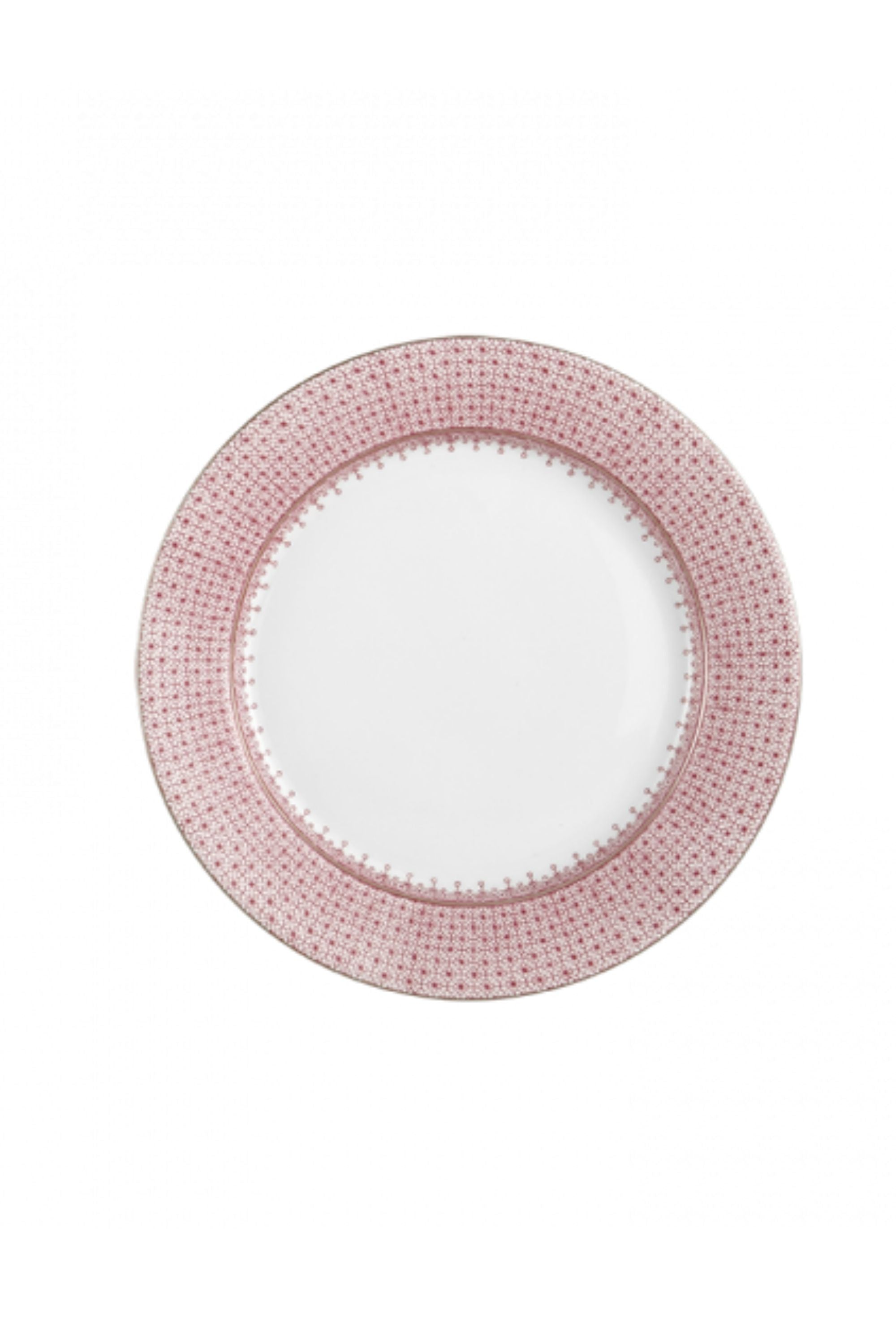 PINK LACE DINNERWARE