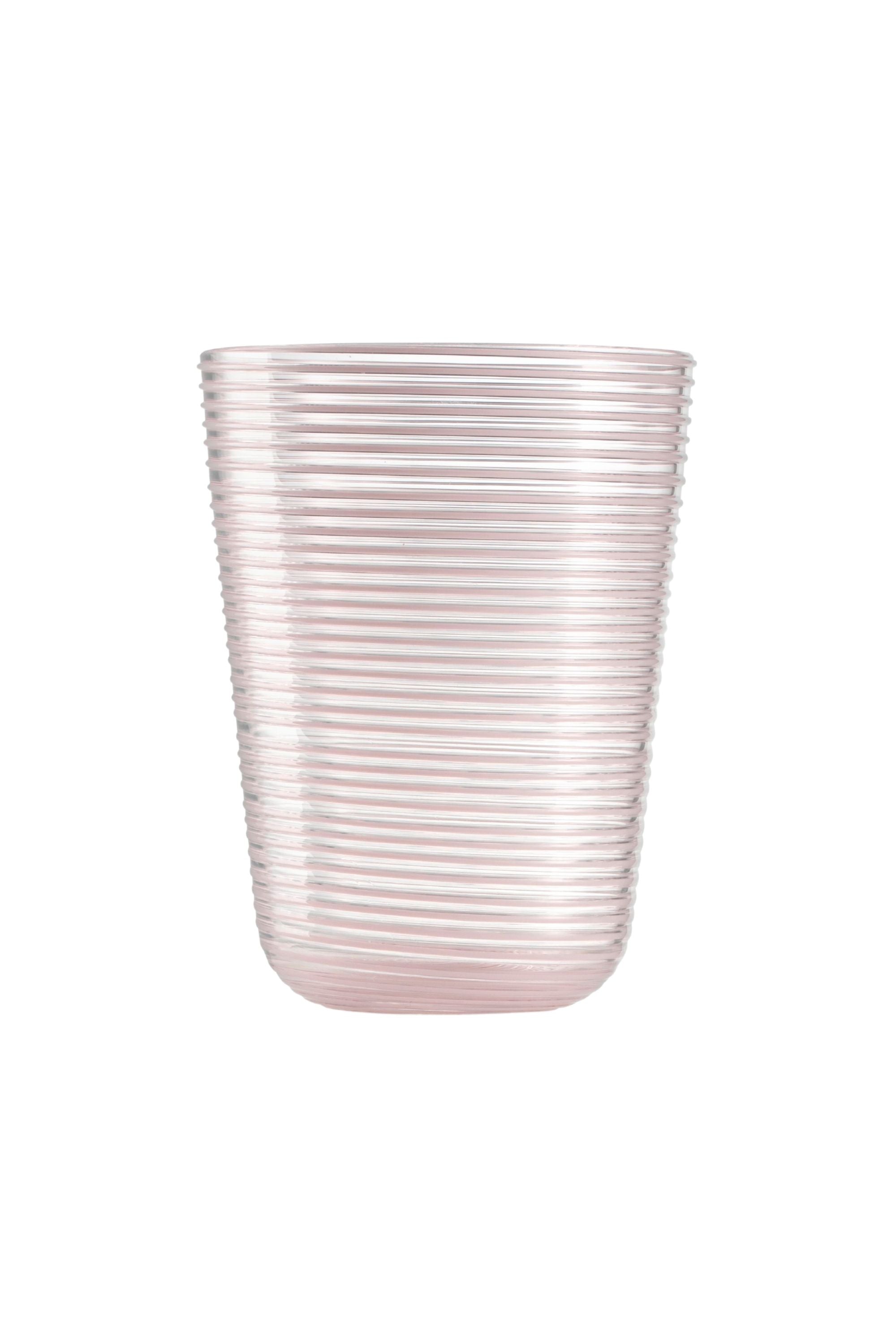 MAUVE STRIPED TUMBLER