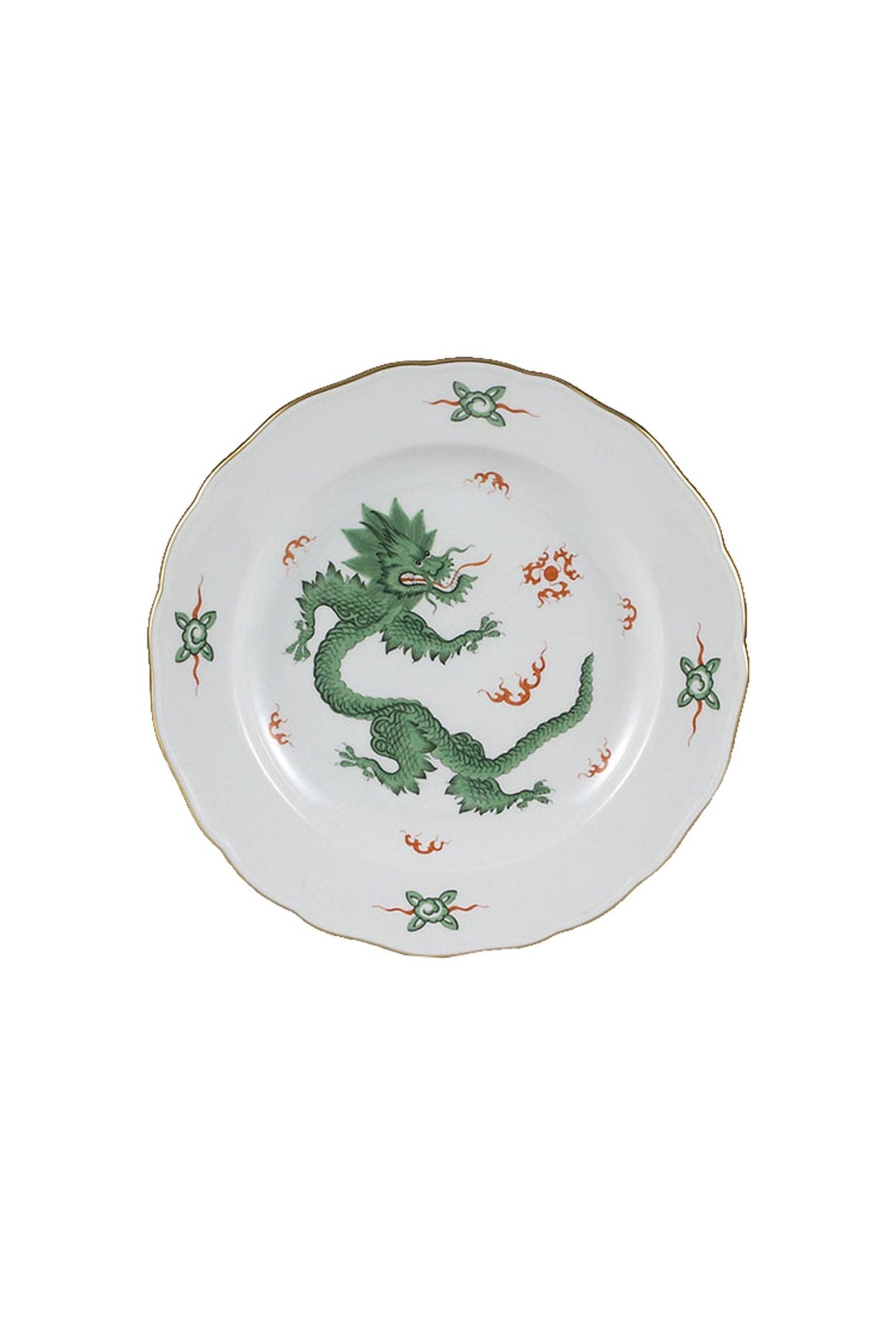 MING DRAGON GREEN DINNERWARE