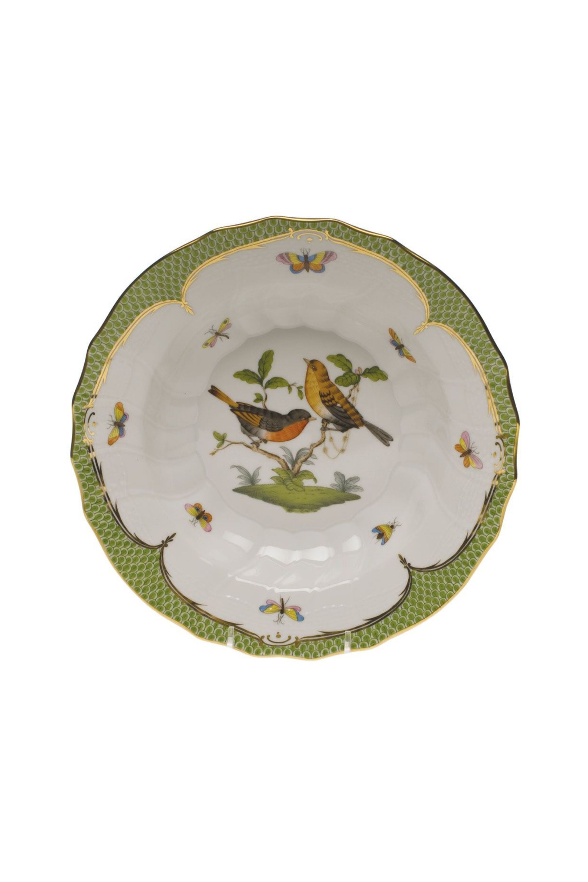 ROTHSCHILD BIRD GREEN DINNERWARE