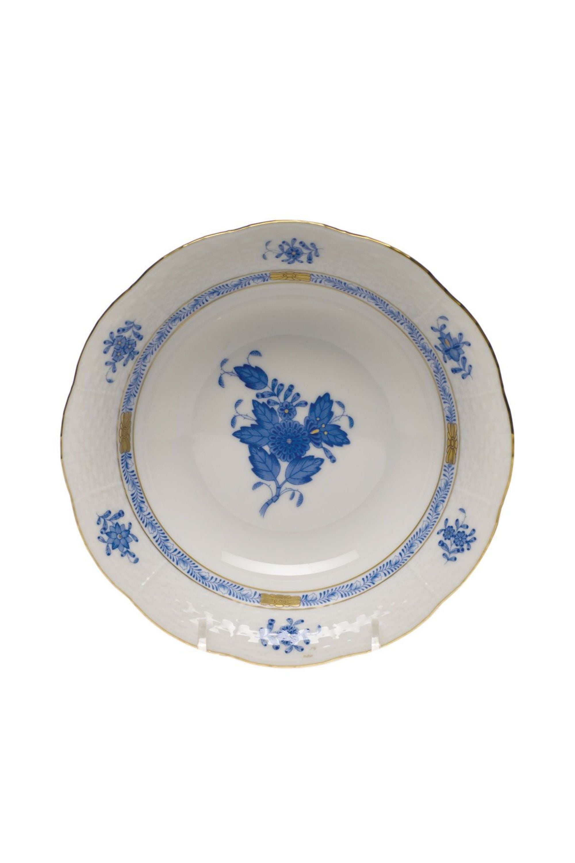 CHINESE BOUQUET BLUE DINNERWARE