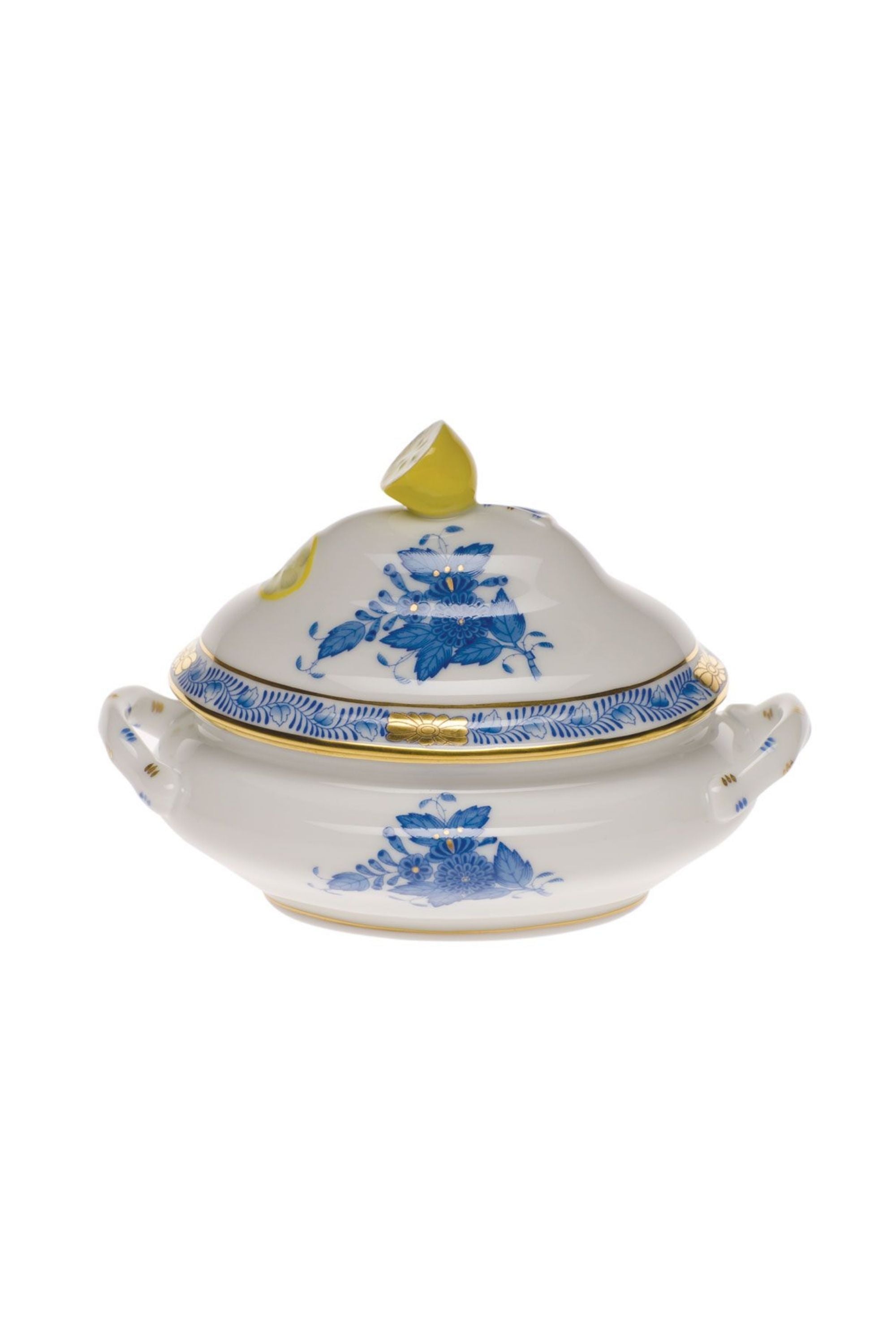 CHINESE BOUQUET BLUE SERVING