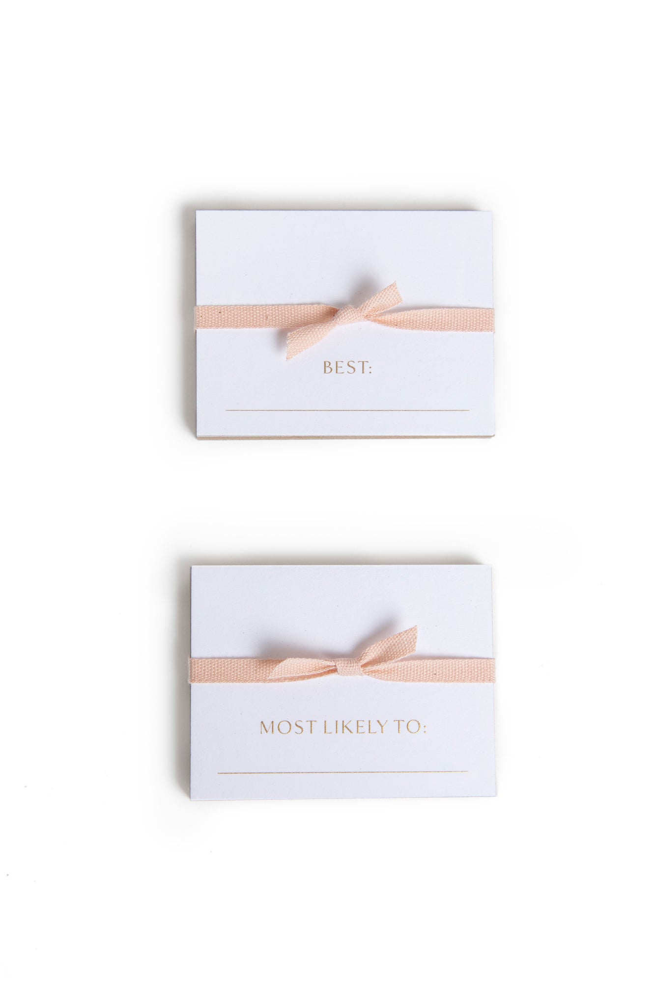 SET OF 24 SUPERLATIVES PLACE CARDS