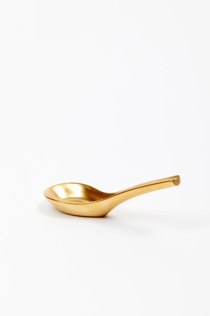 GOLD RICE & SOUP SPOON