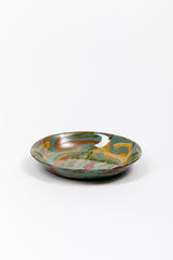 MARBLED CERAMIC SOUP PLATE