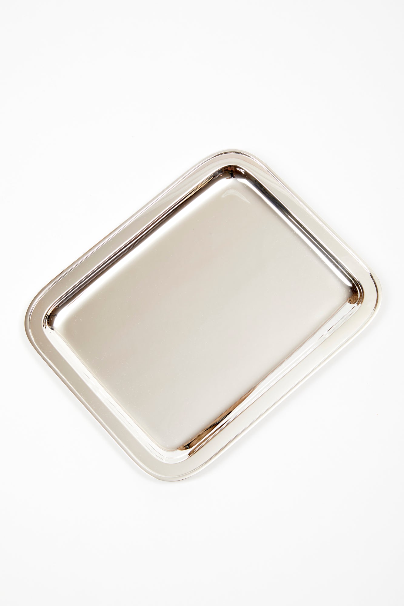 SILVER DRINKS TRAY